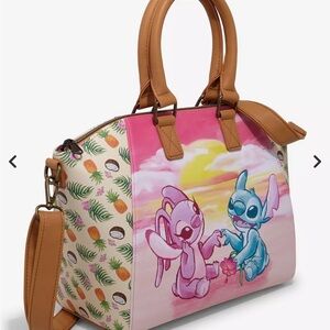 Loungefly Disney , stitch and Angle satchel